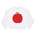 Red Apple Graphic Crewneck Sweatshirt