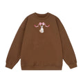 Retro Brown Crewneck Sweatshirt