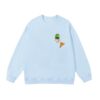 Vintage Blue Cat Crewneck Sweatshirt