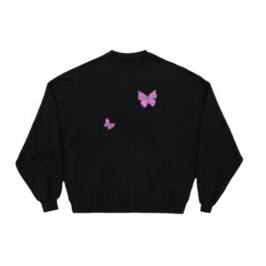 Butterfly Graphic Oversize Sweatshirt